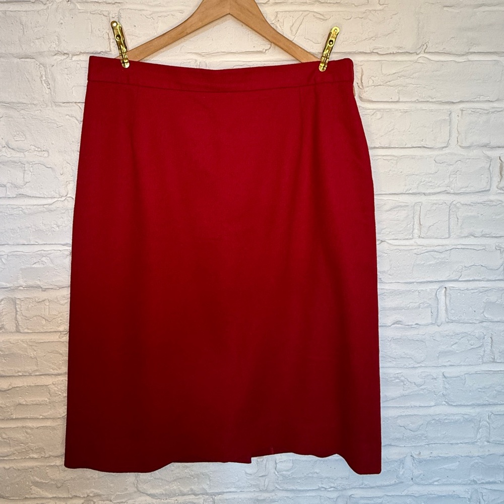 Vintage wool skirt